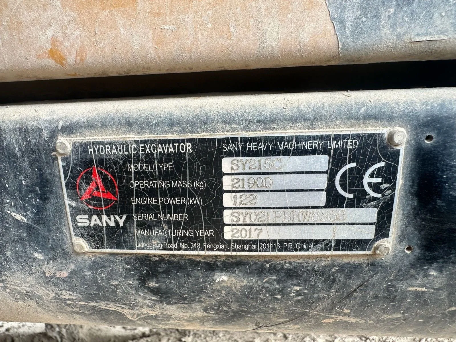 Sany Kettenbagger SY215, Bild 2 von 7