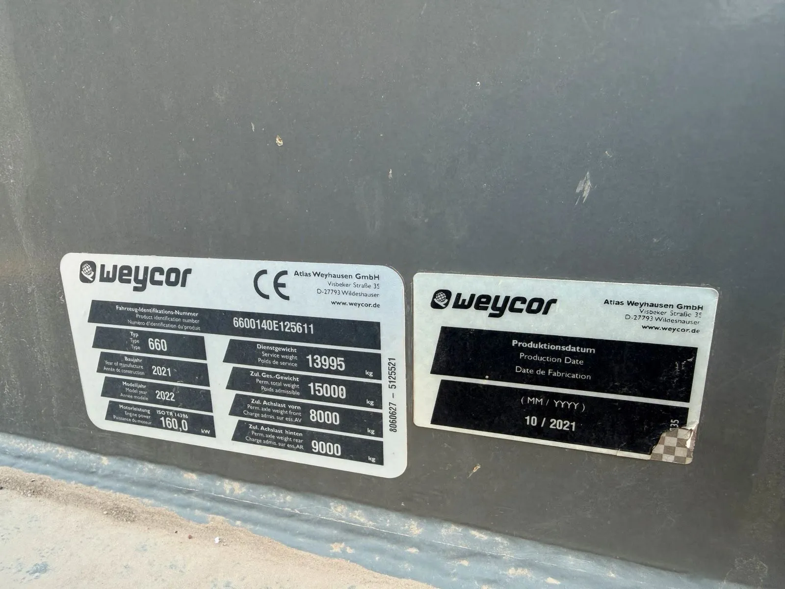Weycor Radlader Typ AR660, Bild 15 von 16