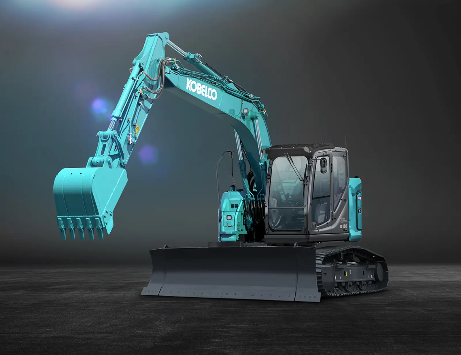 Kobelco ED160 Blade Runner mit Tieflöffel