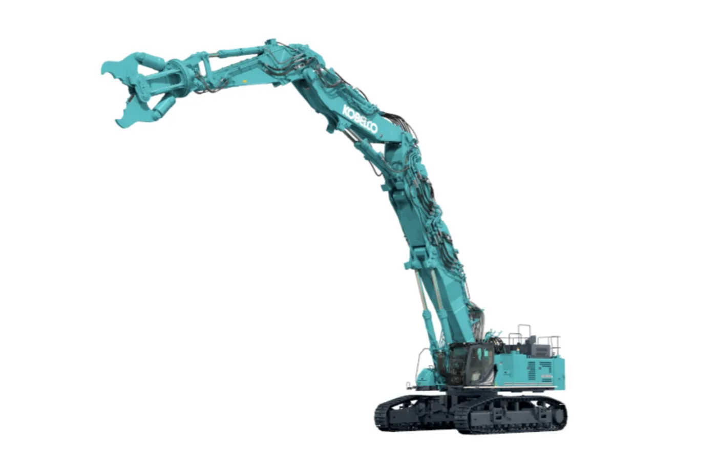 Kobelco SK1300DLC-11 mit separatem Ausleger, Seitenansicht