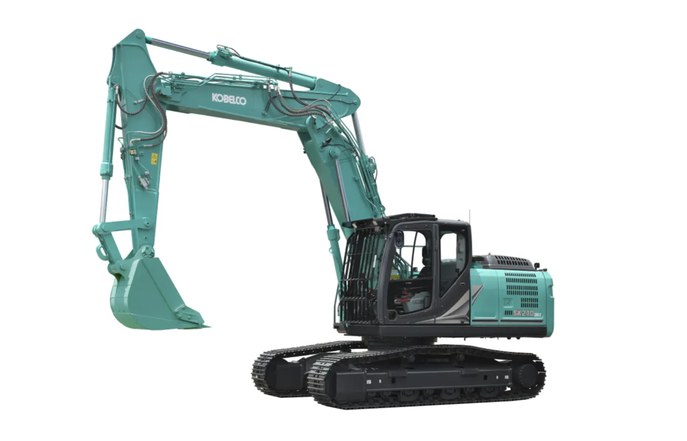 Kobelco SK180-11E als Seitenansicht mit tiefem Löffel