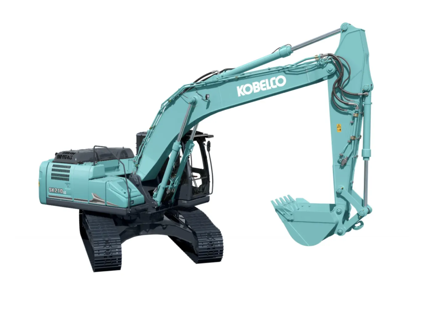 Baureihenbild zu Kobelco SK210NLC-11E: Kobelco SK210-11E freigestellt von vorn links