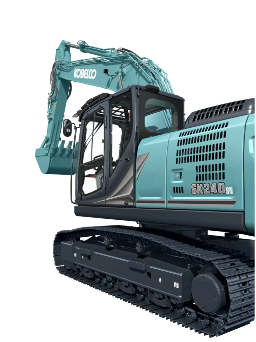 Kobelco SK240SN-11E in Heckansicht