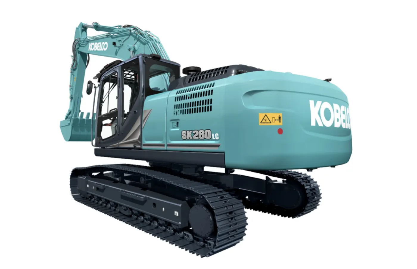 Baureihenbild zu Kobelco SK260NLC-11E: Kobelco SK260-11E in Heckansicht