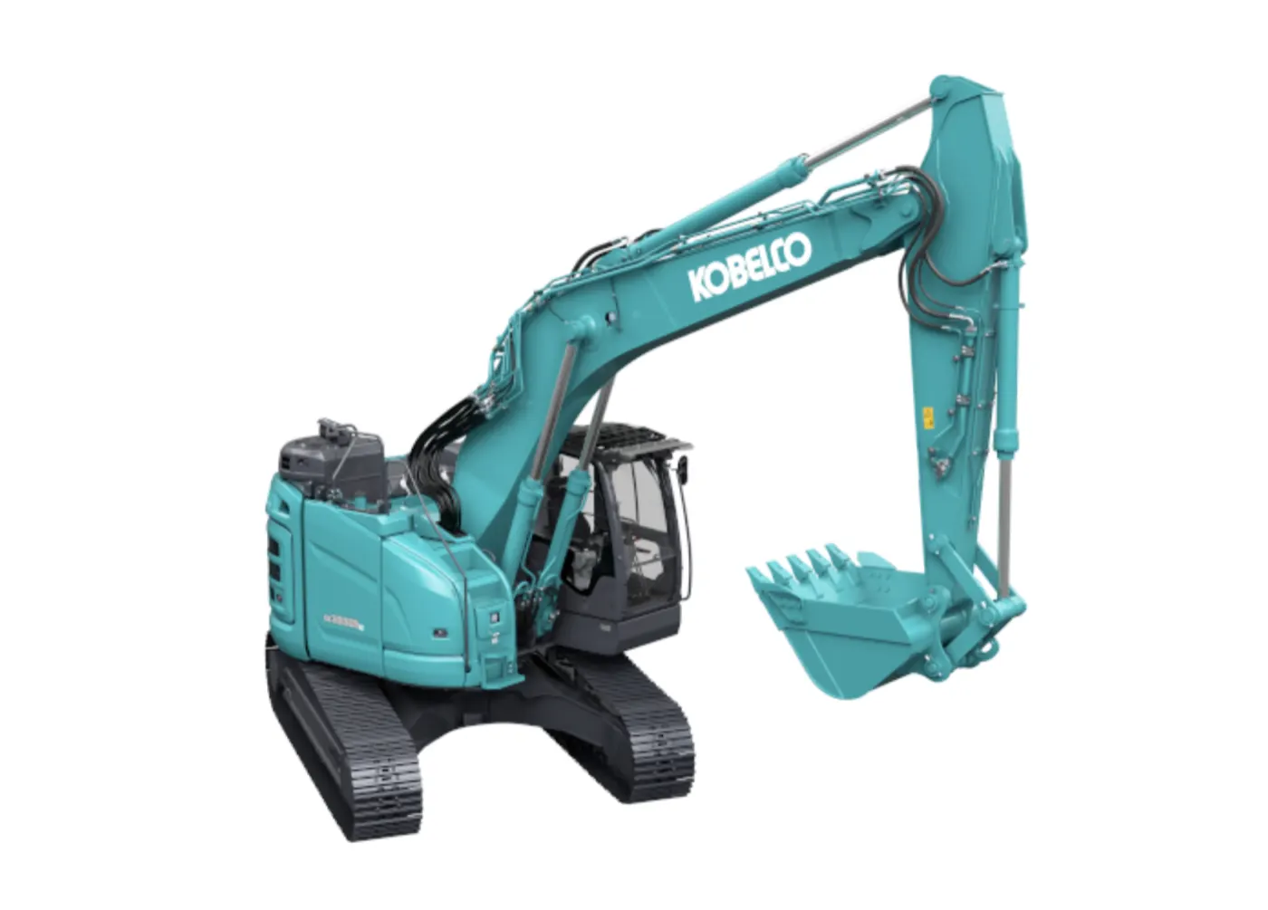 Kobelco SK380SRLC-7 in Frontansicht