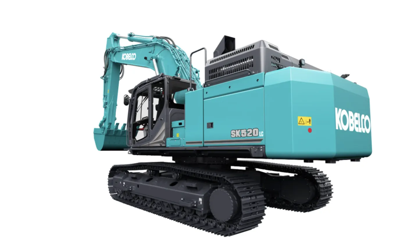 Kobelco SK520LC-11E in Heckansicht