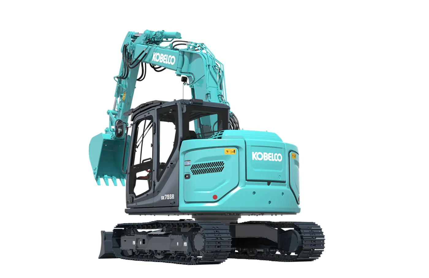 Kobelco SK75SR-7 Offset Boom
