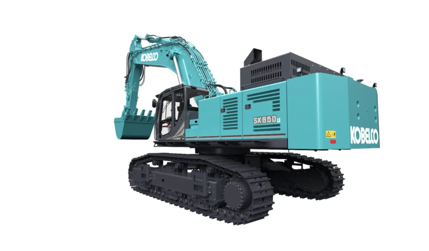 Kobelco SK850LC-11 in Heckansicht